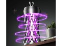 Lampa owadobójcza uv na komary muchy elektryczna owady pułkapka skuteczna