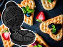 Gofrownica mocna 5 puszystych gofrów opiekacz na gofry serca 1000w