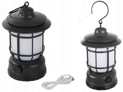 Lampa kempingowa biwakowa akumulatorowa led usb turystyczna hak pochodnia Lampa kempingowa biwakowa akumulatorowa led usb turystyczna hak pochodnia