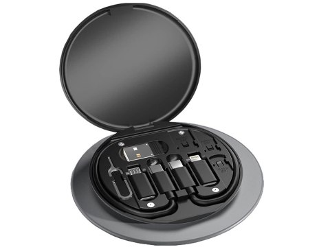 Zestaw adapterów przejściówek usb kabel type c 4w1 micro lighting 60w Zestaw adapterów przejściówek usb kabel type c 4w1 micro lighting 60w
