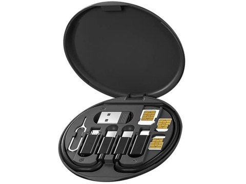Zestaw adapterów przejściówek usb kabel type c 4w1 micro lighting 60w Zestaw adapterów przejściówek usb kabel type c 4w1 micro lighting 60w