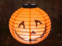 Lampion dynia led świecąca dekoracja ozdoba na halloween papierowy