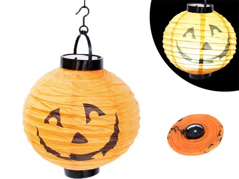 Lampion dynia led świecąca dekoracja ozdoba na halloween papierowy Lampion dynia led świecąca dekoracja ozdoba na halloween papierowy