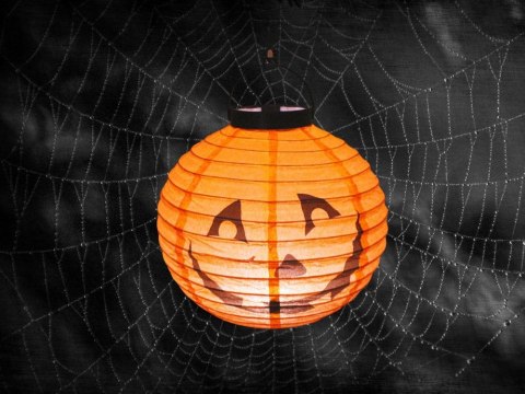 Lampion dynia led świecąca dekoracja ozdoba na halloween papierowy Lampion dynia led świecąca dekoracja ozdoba na halloween papierowy