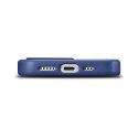 POKROWIEC ETUI Z NATURALNEJ SKÓRY DO IPHONE 14 PRO MAGSAFE CASE LEATHER NIEBIESKI