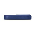 POKROWIEC ETUI Z NATURALNEJ SKÓRY DO IPHONE 14 PRO MAGSAFE CASE LEATHER NIEBIESKI