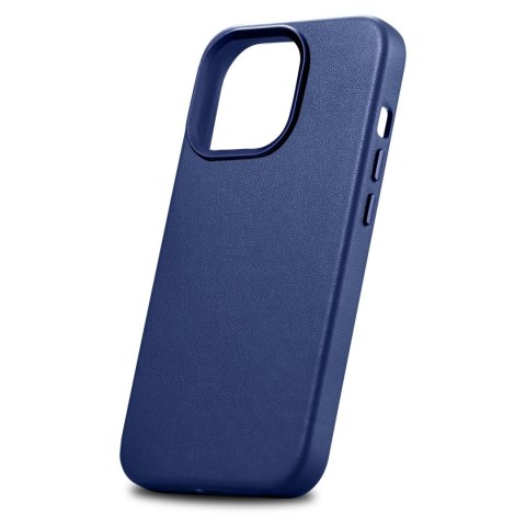 POKROWIEC ETUI Z NATURALNEJ SKÓRY DO IPHONE 14 PRO MAGSAFE CASE LEATHER NIEBIESKI POKROWIEC ETUI Z NATURALNEJ SKÓRY DO IPHONE 14 PRO MAGSAFE CASE LEATHER NIEBIESKI