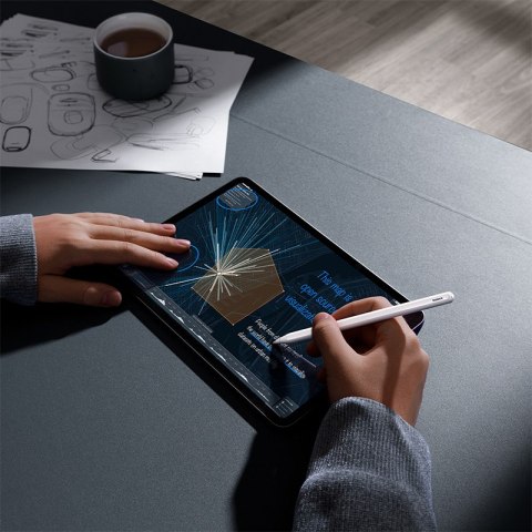 RYSIK STYLUS DO IPAD Z AKTYWNĄ WYMIENNĄ KOŃCÓWKĄ SMOOTH WRITING 2 BIAŁY RYSIK STYLUS DO IPAD Z AKTYWNĄ WYMIENNĄ KOŃCÓWKĄ SMOOTH WRITING 2 BIAŁY