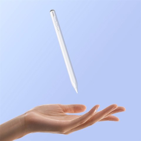 RYSIK STYLUS DO IPAD Z AKTYWNĄ WYMIENNĄ KOŃCÓWKĄ SMOOTH WRITING 2 Z KABLEM USB-C BIAŁY RYSIK STYLUS DO IPAD Z AKTYWNĄ WYMIENNĄ KOŃCÓWKĄ SMOOTH WRITING 2 Z KABLEM USB-C BIAŁY
