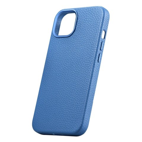 SKÓRZANE ETUI IPHONE 14 PLUS MAGNETYCZNE Z MAGSAFE LITCHI PREMIUM LEATHER CASE NIEBIESKI SKÓRZANE ETUI IPHONE 14 PLUS MAGNETYCZNE Z MAGSAFE LITCHI PREMIUM LEATHER CASE NIEBIESKI