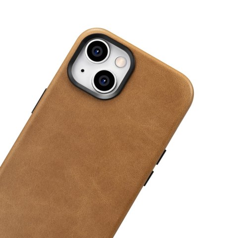 SKÓRZANE ETUI IPHONE 14 PLUS MAGNETYCZNE Z MAGSAFE OIL WAX PREMIUM LEATHER CASE JASNY BRĄZ SKÓRZANE ETUI IPHONE 14 PLUS MAGNETYCZNE Z MAGSAFE OIL WAX PREMIUM LEATHER CASE JASNY BRĄZ