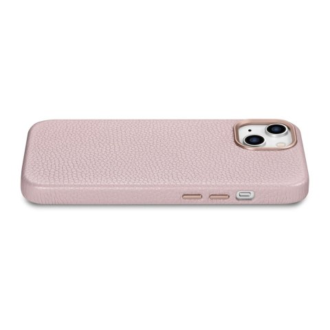 SKÓRZANE ETUI IPHONE 14 MAGNETYCZNE Z MAGSAFE LITCHI PREMIUM LEATHER CASE RÓŻOWY SKÓRZANE ETUI IPHONE 14 MAGNETYCZNE Z MAGSAFE LITCHI PREMIUM LEATHER CASE RÓŻOWY