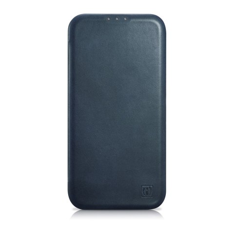 SKÓRZANE ETUI IPHONE 14 Z KLAPKĄ MAGNETYCZNE MAGSAFE CE OIL WAX PREMIUM LEATHER NIEBIESKI SKÓRZANE ETUI IPHONE 14 Z KLAPKĄ MAGNETYCZNE MAGSAFE CE OIL WAX PREMIUM LEATHER NIEBIESKI