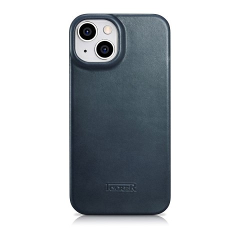 SKÓRZANE ETUI IPHONE 14 Z KLAPKĄ MAGNETYCZNE MAGSAFE CE OIL WAX PREMIUM LEATHER NIEBIESKI SKÓRZANE ETUI IPHONE 14 Z KLAPKĄ MAGNETYCZNE MAGSAFE CE OIL WAX PREMIUM LEATHER NIEBIESKI