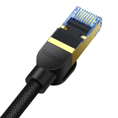 SZYBKI KABEL SIECIOWY LAN RJ45 CAT.7 10GBPS PLECIONKA 10M CZARNY SZYBKI KABEL SIECIOWY LAN RJ45 CAT.7 10GBPS PLECIONKA 10M CZARNY