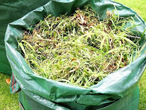 Worek ogrodowy torba ogrodowa pojemnik kosz na liście trawe 120l mocny duży Worek ogrodowy torba ogrodowa pojemnik kosz na liście trawe 120l mocny duży
