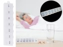 Pojemnik na leki tygodniowy lekarstwa kasetka organizer na suplementy 7 dni