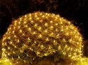 Siatka świetlna kurtyna 100 led lampki święta zewnętrzne biała ciepła 1x2m
