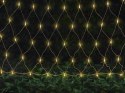 Siatka świetlna kurtyna 160led lampki święta usb pilot biała ciepła 2x2,6m