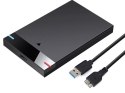 Obudowa dysku kieszeń na dysk adapter hdd ssd 2,5'' usb 3.0 sata kabel etui