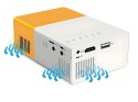 Projektor yg300 wersja 2025 full hd przenośny tv rzutnik usb hdmi pilot