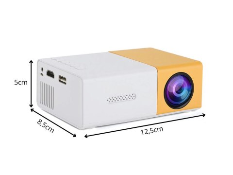 Projektor yg300 wersja 2025 full hd przenośny tv rzutnik usb hdmi pilot Projektor yg300 wersja 2025 full hd przenośny tv rzutnik usb hdmi pilot