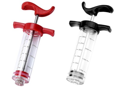 Szpryca strzykawka do mięsa do peklowania nastrzykiwarka 30ml do marynaty Szpryca strzykawka do mięsa do peklowania nastrzykiwarka 30ml do marynaty
