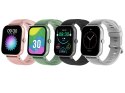 Smartwatch zegarek damski męski gumowy pasek sport bluetooth rozmowy