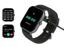 Smartwatch zegarek damski męski gumowy pasek sport bluetooth rozmowy