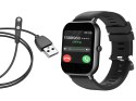 Smartwatch zegarek damski męski gumowy pasek sport bluetooth rozmowy