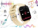 Smartwatch zegarek damski męski gumowy pasek sport bluetooth rozmowy