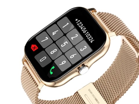 Smartwatch zegarek damski męski gumowy pasek sport bluetooth rozmowy Smartwatch zegarek damski męski gumowy pasek sport bluetooth rozmowy