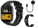 Smartwatch zegarek damski męski gumowy pasek sport bluetooth rozmowy