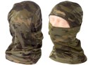 Kominiarka termoaktywna oddychająca balaclava wojskowa moro taktyczna asg