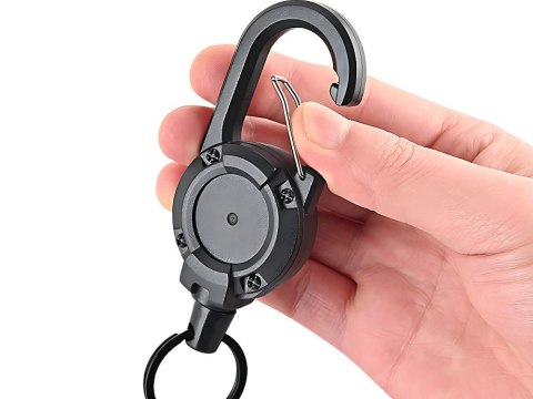 ZWIJAK NA KLUCZE LINKA BRELOK RETRAKTOR Z KARABIŃCZYKIEM DO PASKA ZWIJANA ZWIJAK NA KLUCZE LINKA BRELOK RETRAKTOR Z KARABIŃCZYKIEM DO PASKA ZWIJANA
