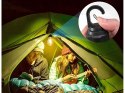 Lampka turystyczna pod namiot led żarówka biwakowa uchwyt wisząca 3 tryby
