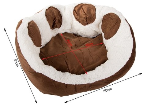 Pluszowe legowisko kojec dla psa kota miękkie poduszka kanapa posłanie 60cm Pluszowe legowisko kojec dla psa kota miękkie poduszka kanapa posłanie 60cm