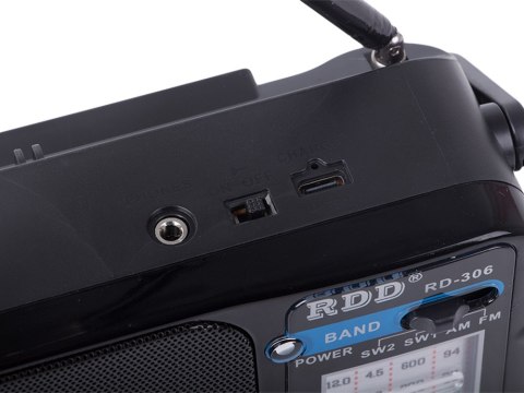 Radio kuchenne przenośne budowlane na baterie antena retro ręczne fm am Radio kuchenne przenośne budowlane na baterie antena retro ręczne fm am