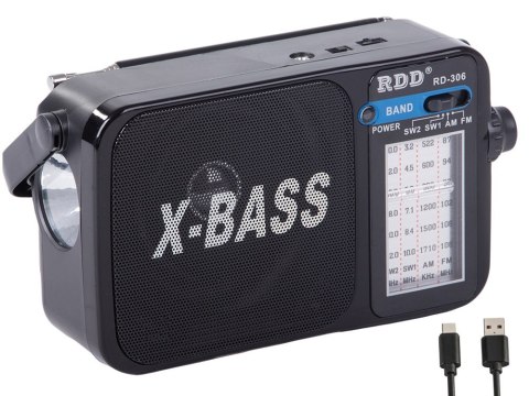 Radio kuchenne przenośne budowlane na baterie antena retro ręczne fm am Radio kuchenne przenośne budowlane na baterie antena retro ręczne fm am