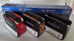 Radio kuchenne przenośne sieciowe na baterie fm/am/sw usb aux tf mp3 retro