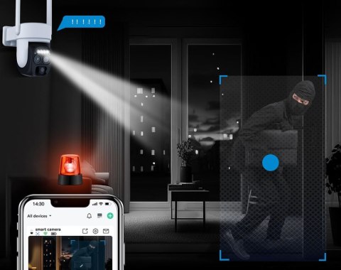Kamera solarna wifi ip zewnętrzna obrotowa wifi zoom detektor ruchu ip66 Kamera solarna wifi ip zewnętrzna obrotowa wifi zoom detektor ruchu ip66