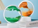 Lampa piaskowa 3d ruchomy dynamiczny piasek dekoracyjna biurko usb led rgb