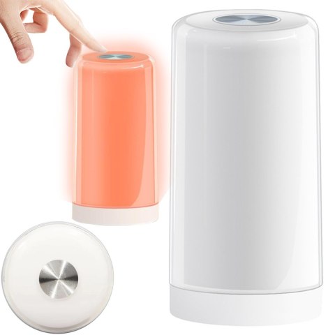 Lampka nocna stołowa biurkowa led usb dotykowa kolorowa bezprzewodowa Lampka nocna stołowa biurkowa led usb dotykowa kolorowa bezprzewodowa