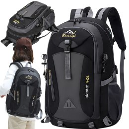 Plecak 40l czarny podróżny turystyczny trekkingowy mocny w góry wytrzymały