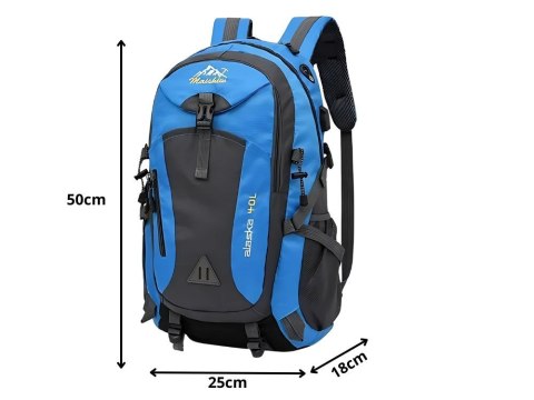 Plecak 40l czarny podróżny turystyczny trekkingowy mocny w góry wytrzymały Plecak 40l czarny podróżny turystyczny trekkingowy mocny w góry wytrzymały