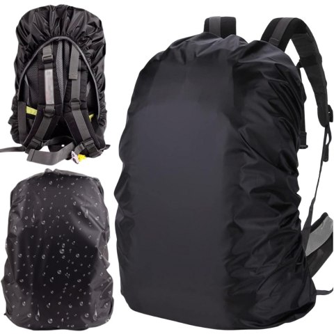 Pokrowiec na plecak wodoodporny przeciwdeszczowy 35l trekkingowy outdoor Pokrowiec na plecak wodoodporny przeciwdeszczowy 35l trekkingowy outdoor