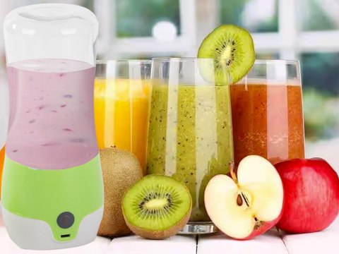 Blender do smoothie przenośny usb bezprzewodowy kubek pojemnik na koktail Blender do smoothie przenośny usb bezprzewodowy kubek pojemnik na koktail