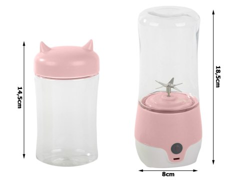 Blender do smoothie przenośny usb bezprzewodowy kubek pojemnik na koktail Blender do smoothie przenośny usb bezprzewodowy kubek pojemnik na koktail