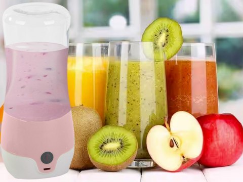 Blender do smoothie przenośny usb bezprzewodowy kubek pojemnik na koktail Blender do smoothie przenośny usb bezprzewodowy kubek pojemnik na koktail