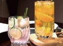 Komplet 6 szt szklanki do napojów zimnych proste wysokie do drinków 340 ml